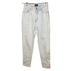 Gap VINTAGE light wash high waisted tapered leg mom jeans classic fit size 10